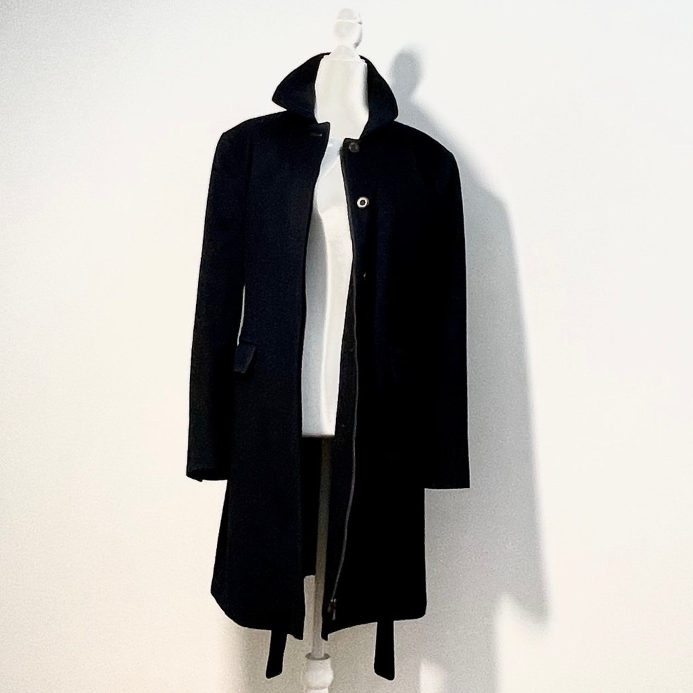 Faconnable Women’s Storm System 100% Wool Coat